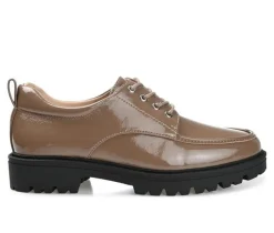 Women's Zina Lugged Oxfords|Journee Collection Sale