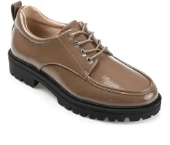 Women's Zina Lugged Oxfords|Journee Collection Sale