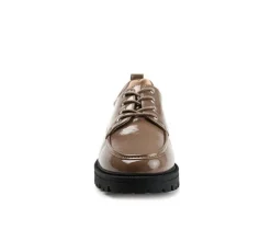 Women's Zina Lugged Oxfords|Journee Collection Sale