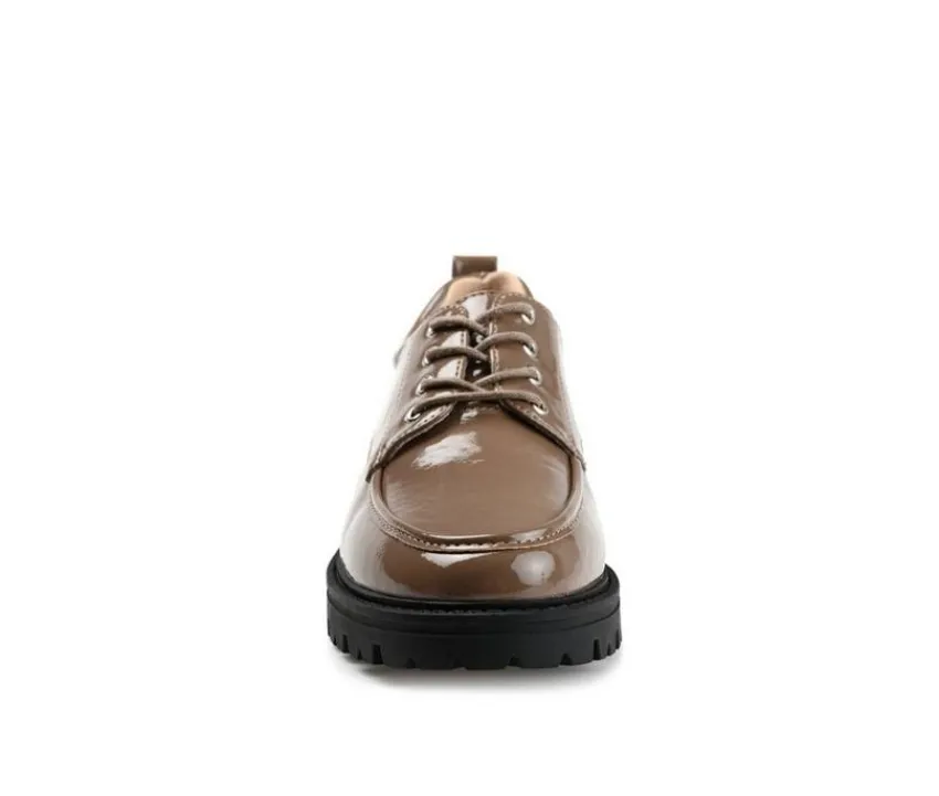 Women's Zina Lugged Oxfords|Journee Collection Sale
