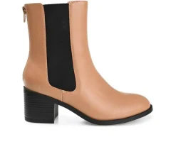 Women's Tayshia Block Heel Chelsea Booties|Journee Collection