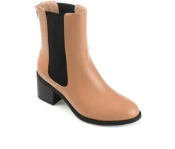 Women's Tayshia Block Heel Chelsea Booties|Journee Collection