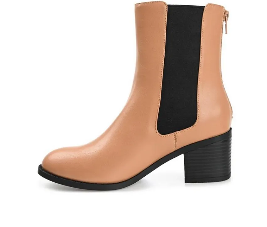 Women's Tayshia Block Heel Chelsea Booties|Journee Collection