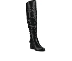 Journee Collection Wide Calf|Dress>Women's Kaison Extra Wide Calf Over-The-Knee Boots