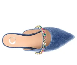 Women's Jewel Mules|Journee Collection Sale