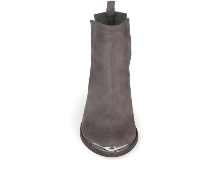 Journee Collection Cowboy & Western>Women's Issla Side Slit Booties