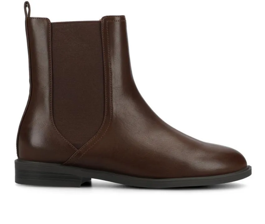 Journee Collection Chelsea|Boots & Booties>Women's Violet Booties