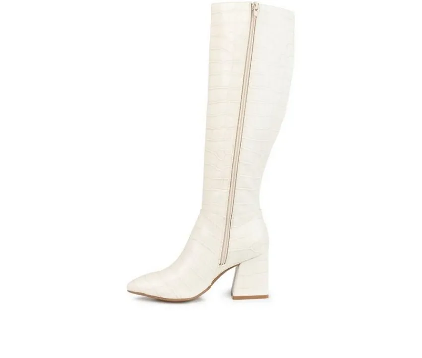 Women's Landree Wide Calf Knee High Boots|Journee Collection Discount