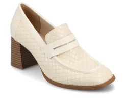 Women's Malleah Block Heel Loafers|Journee Collection Online