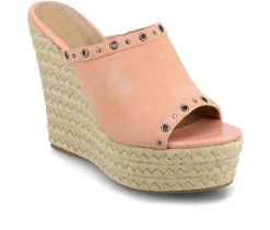Journee Collection Sandals>Women's Yari Wedges