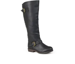 Women's Spokane Wide Calf Knee High Boots|Journee Collection Sale