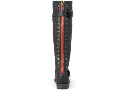 Women's Spokane Wide Calf Knee High Boots|Journee Collection Sale