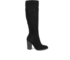 Women's Kyllie Wide Calf Knee High Boots|Journee Collection Clearance