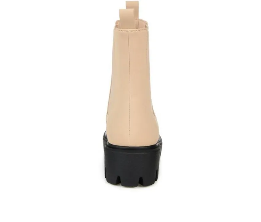 Women's Ivette Lugged Chelsea Boots|Journee Collection New