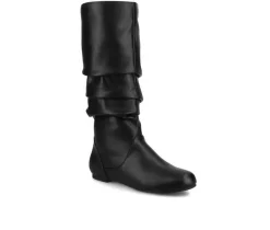 Women's Jayne Wide Calf Knee High Boots|Journee Collection Sale
