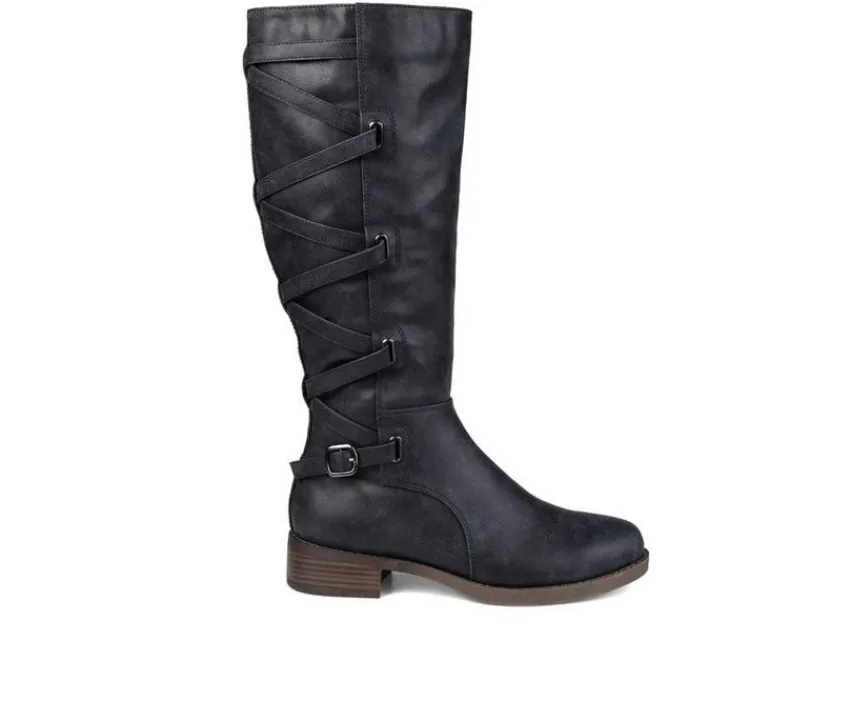 Journee Collection Wide Calf|Tall>Women's Carly Extra Wide Calf Knee High Boots