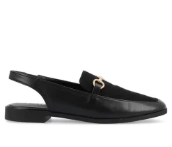 Women's Lainey Slingback Loafer Mules|Journee Collection Clearance