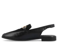 Women's Lainey Slingback Loafer Mules|Journee Collection Clearance