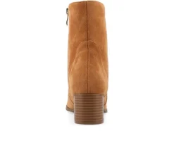 Women's Hayven Block Heel Booties|Journee Collection Outlet
