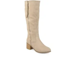 Journee Collection Wide Calf|Tall>Women's Sanora Wide Calf Knee High Boots