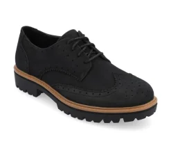 Journee Collection Loafers & Oxfords>Women's Claudiya Chunky Oxfords
