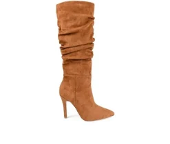 Women's Sarie Knee High Stiletto Boots|Journee Collection Discount