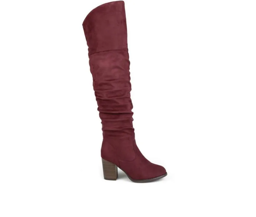 Women's Kaison Wide Calf Over-The-Knee Boots|Journee Collection Outlet