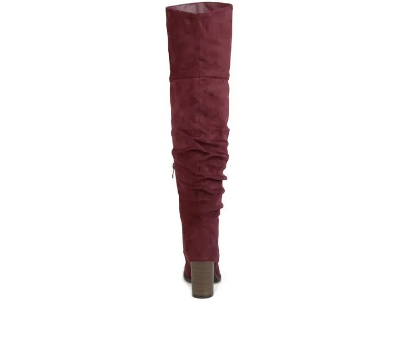 Women's Kaison Wide Calf Over-The-Knee Boots|Journee Collection Outlet