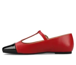 Women's Theah Mary Jane Flats|Journee Collection Hot