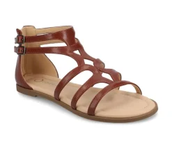 Journee Collection Sandals>Women's Genneva Flat Sandals