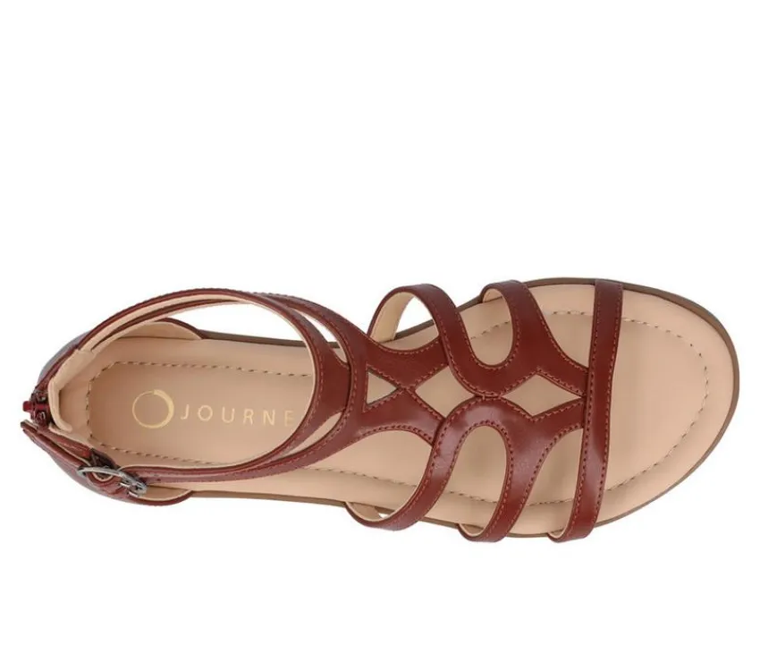 Journee Collection Sandals>Women's Genneva Flat Sandals