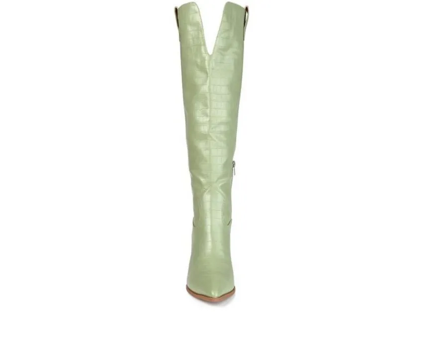 Journee Collection Wide Calf|Dress>Women's Therese Extra Wide Calf Over-The-Knee Boots