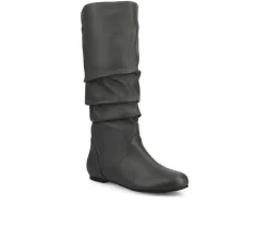 Women's Jayne Wide Width Knee High Boots|Journee Collection Clearance