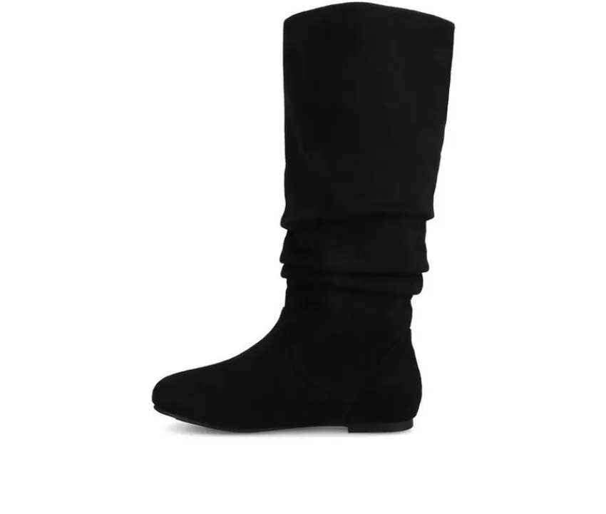 Women's Jayne Wide Width-Wide Calf Knee High Boots|Journee Collection Discount