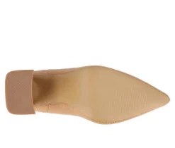 Women's Noralinn Heeled Stretch Knit Booties|Journee Collection
