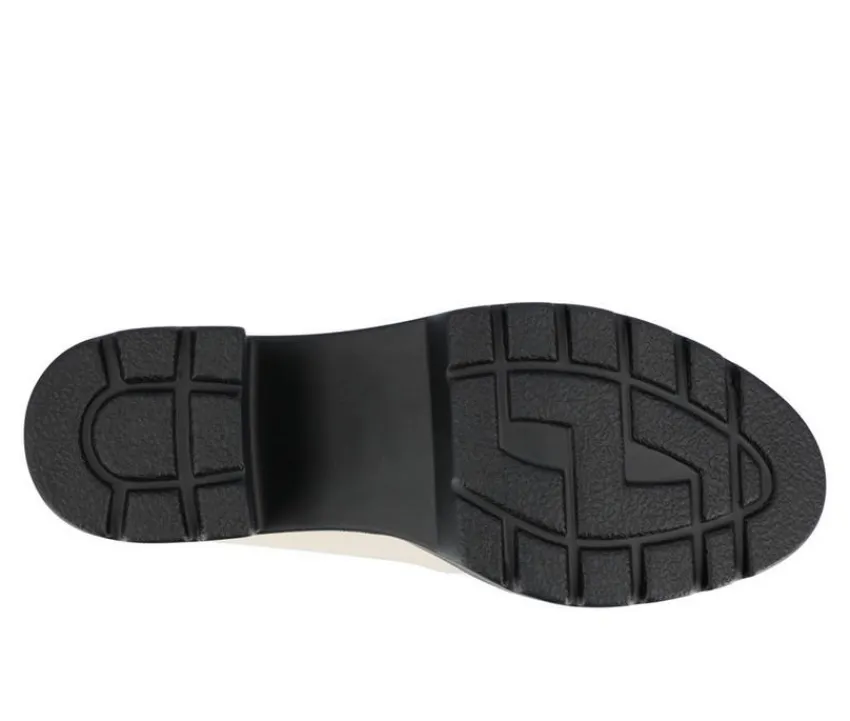 Women's Keeziah Chunky Heeled Loafers|Journee Collection Clearance