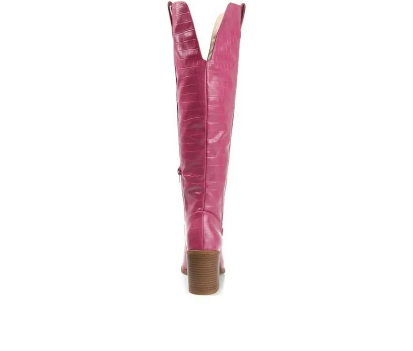 Journee Collection Dress|Cowboy & Western>Women's Therese Over-The-Knee Boots
