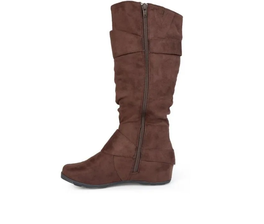 Journee Collection Wide Calf|Tall>Women's Jester Wide Calf Knee High Boots
