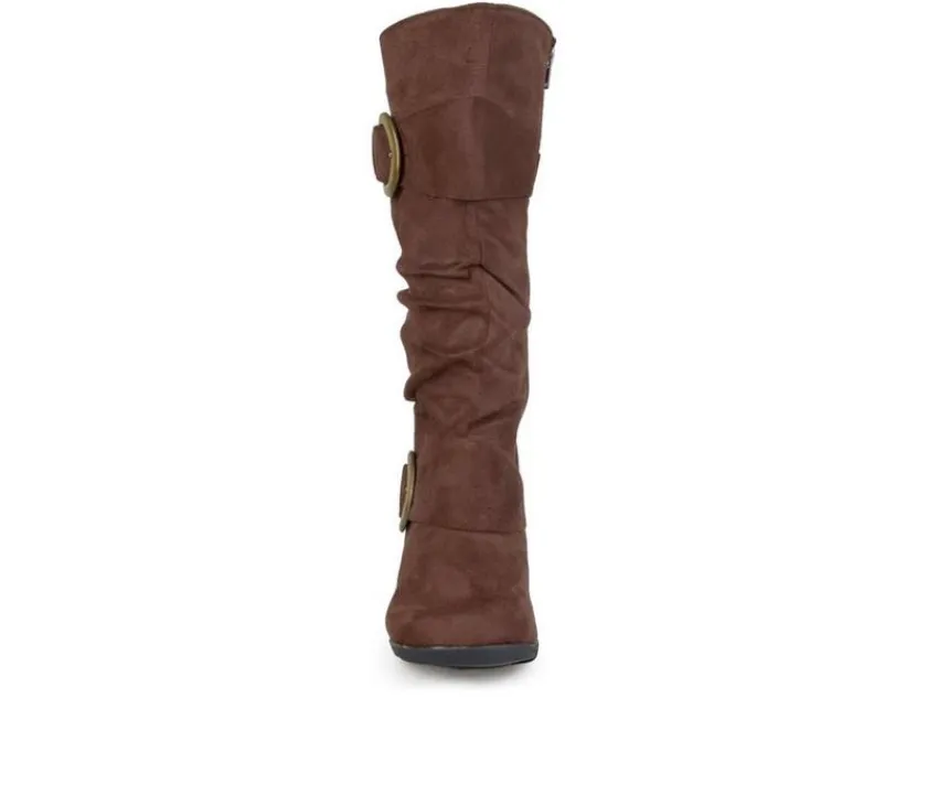 Journee Collection Wide Calf|Tall>Women's Jester Wide Calf Knee High Boots