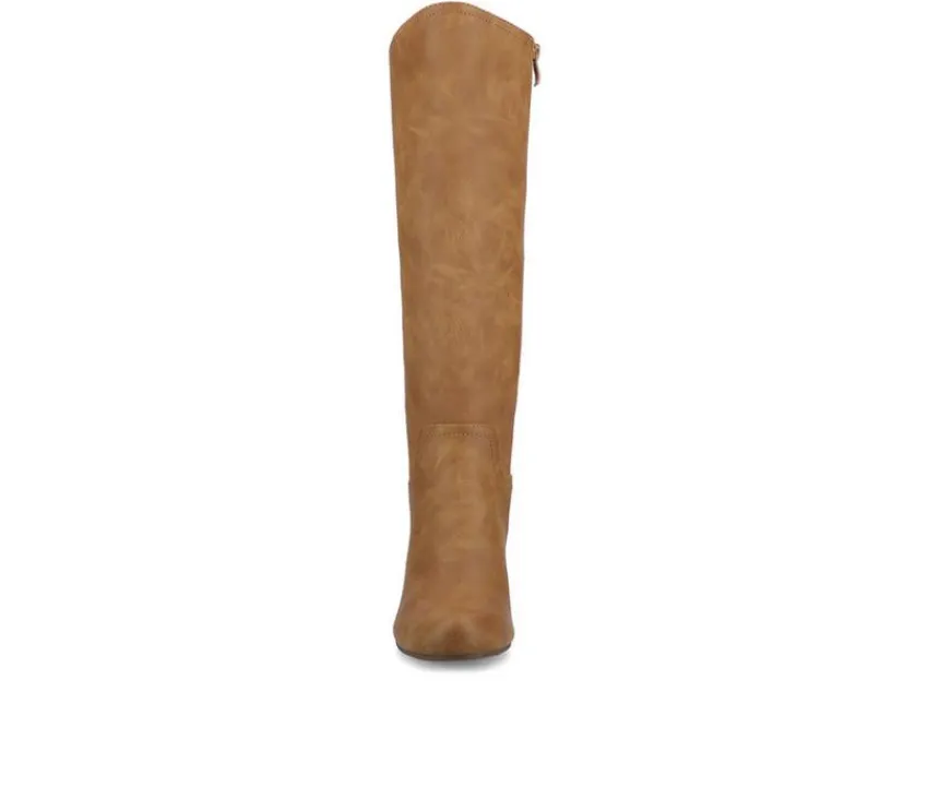 Journee Collection Wide Calf|Tall>Women's Langly Wide Calf Knee High Boots