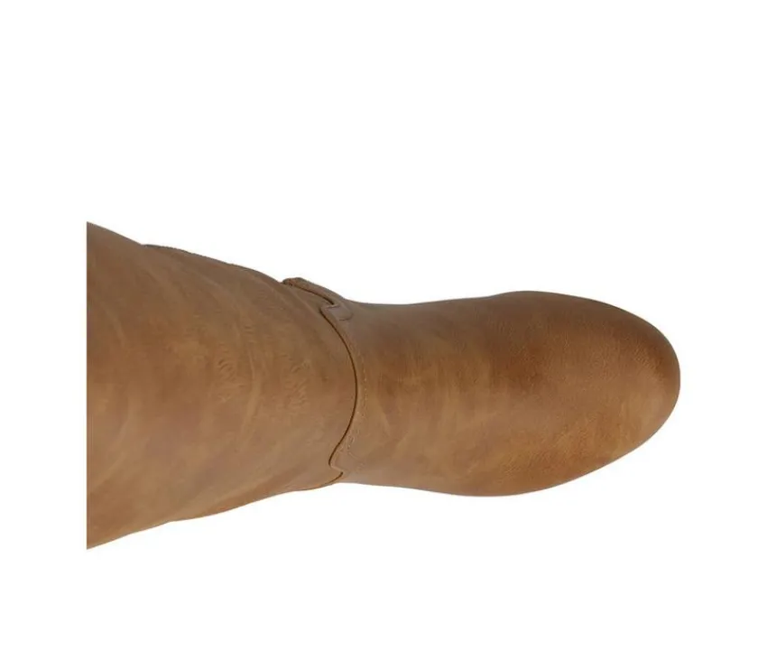 Journee Collection Wide Calf|Tall>Women's Langly Wide Calf Knee High Boots