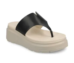 Women's Carah Platform Flip-Flops|Journee Collection Best
