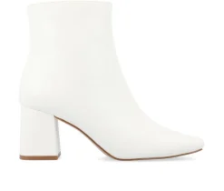 Journee Collection Dress>Women's Haylinn Block Heel Booties