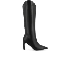 Journee Collection Wide Calf|Tall>Women's Rehela Wide Width Wide Calf Knee High Boots