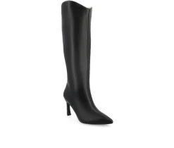 Journee Collection Wide Calf|Tall>Women's Rehela Wide Width Wide Calf Knee High Boots