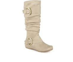 Women's Jester Wide Calf Knee High Boots|Journee Collection