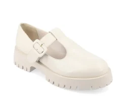 Journee Collection Loafers & Oxfords>Women's Suvi Chunky T-Strap Mary Janes