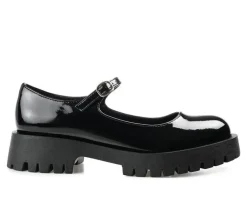 Journee Collection Loafers & Oxfords>Women's Kamie Chunky Mary Janes