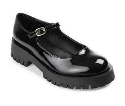 Journee Collection Loafers & Oxfords>Women's Kamie Chunky Mary Janes