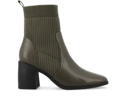 Women's Harlowe Block Heel Booties|Journee Collection